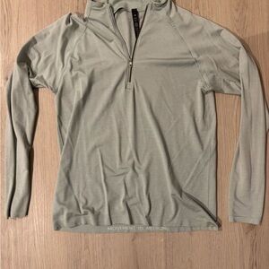 LuluLemon Sage Green Long Sleeve Top
